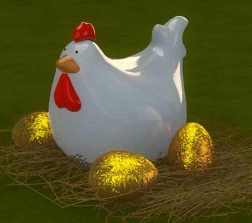 La gallina de los huevos de oro