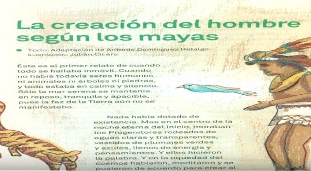 La creacion del homobre segun los mayas