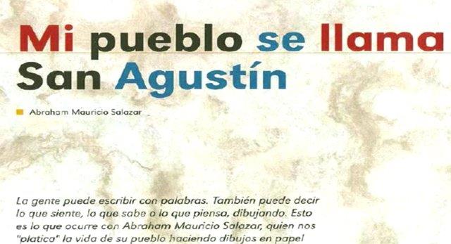 Mi pueblo se llama San Agustin