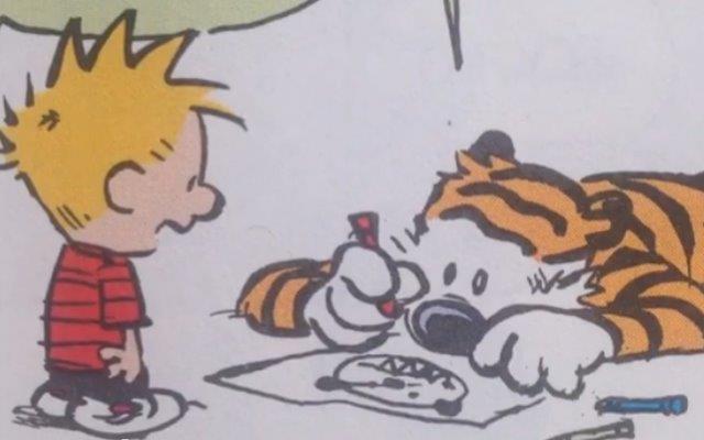 Calvin and Hobbes - Bad Day