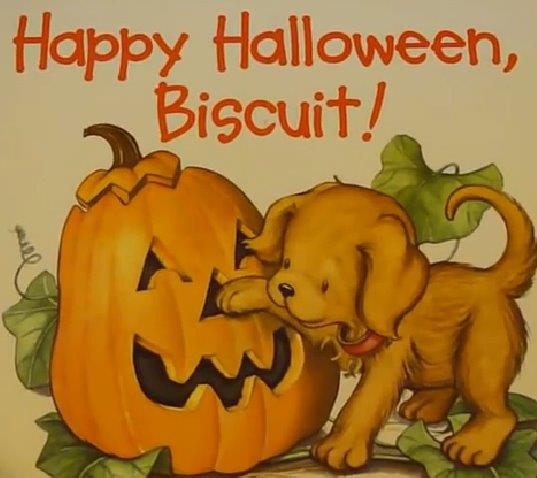 Happy Halloween Biscuit