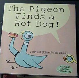Pigeon Finds A Hotdog