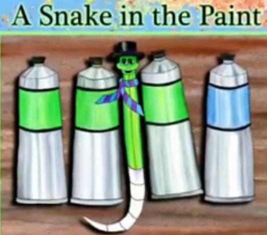 A Snake in the Paint